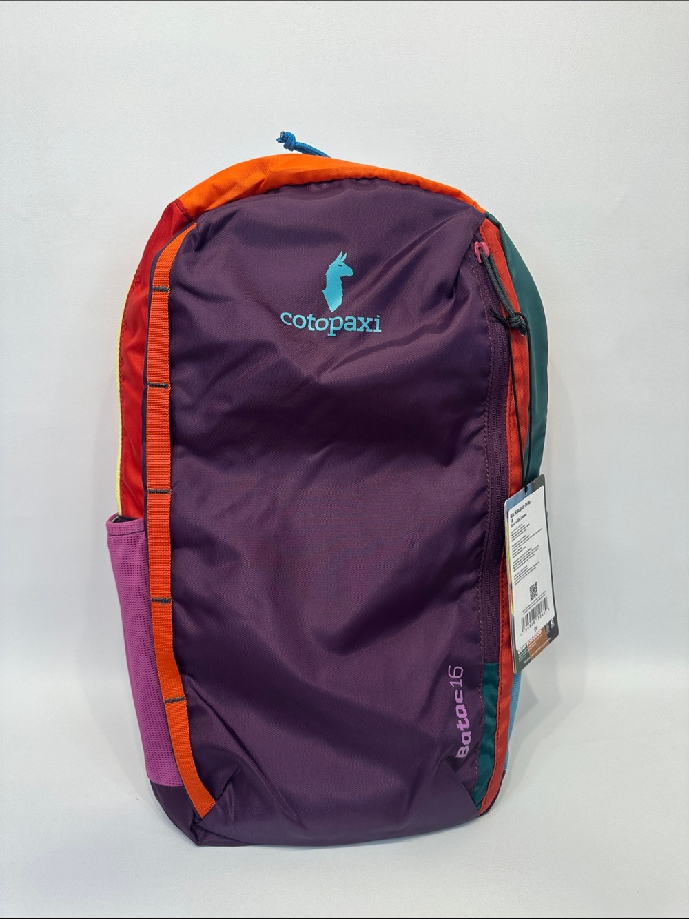 Cotopaxi Batac Del Día 16L Backpack One-of-a-Kind Multicolor Lightweight Daypack